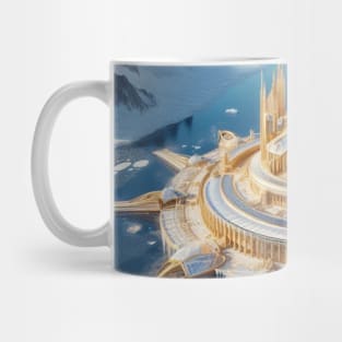 Golden Fantasy Palace Mug